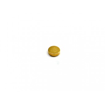  Neodymium Round 8mm x 2mm (Gold Plating)